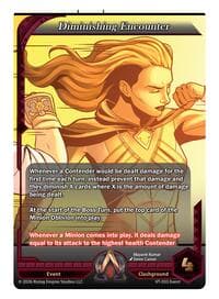 Diminishing Encounter - The Vault Trials - Alpha Clash card