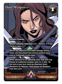 Dual Weaponry - The Vault Trials - Alpha Clash card