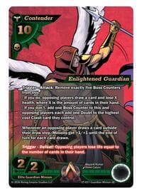 Enlightened Guardian (B) - The Vault Trials - Alpha Clash card
