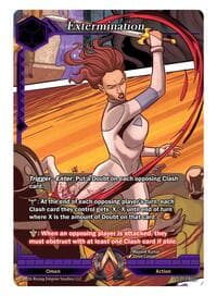 Extermination - The Vault Trials - Alpha Clash card