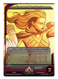 Fractured Recollection - The Vault Trials - Alpha Clash card
