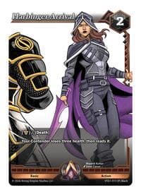 Harbinger Arrival - The Vault Trials - Alpha Clash card