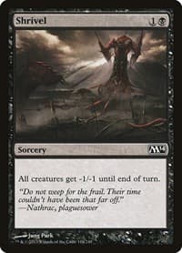 Shrivel - Magic 2014 (M14) - Magic: The Gathering card
