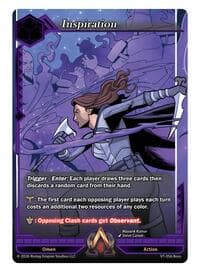 Inspiration - The Vault Trials - Alpha Clash card