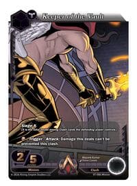 Keeper of the Vault - The Vault Trials - Alpha Clash card