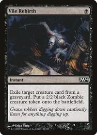 Vile Rebirth - Magic 2014 (M14) - Magic: The Gathering card