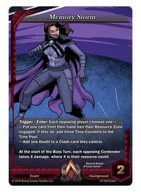 Memory Storm - The Vault Trials - Alpha Clash card