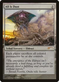 All Is Dust - Grand Prix Promos - Magic: The Gathering card