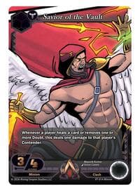 Savior of the Vault - The Vault Trials - Alpha Clash card