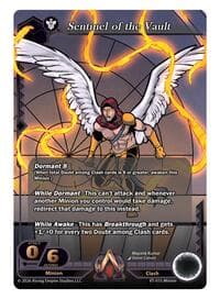 Sentinel of the Vault - The Vault Trials - Alpha Clash card