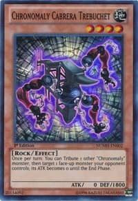 Chronomaly Cabrera Trebuchet - Number Hunters - YuGiOh card