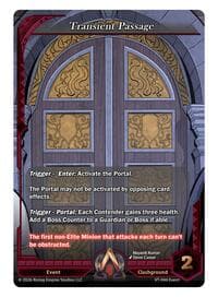 Transient Passage - The Vault Trials - Alpha Clash card