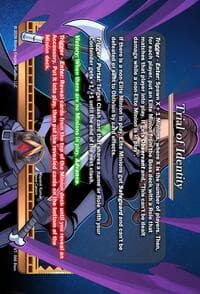 Trial of Identity - The Vault Trials - Alpha Clash card