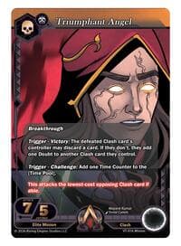 Triumphant Angel - The Vault Trials - Alpha Clash card