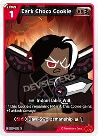 Dark Choco Cookie (001) - Arena of Glory - CookieRun: Braverse TCG card