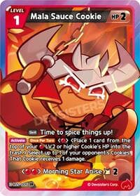 Mala Sauce Cookie (005) - Arena of Glory - CookieRun: Braverse TCG card