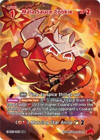 Mala Sauce Cookie (005) (SSR) - Arena of Glory - CookieRun: Braverse TCG card