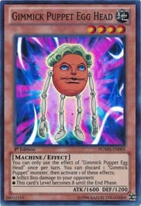 Gimmick Puppet Egg Head - Number Hunters - YuGiOh card
