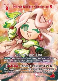 Starch Noodle Cookie (SSR) - Arena of Glory - CookieRun: Braverse TCG card