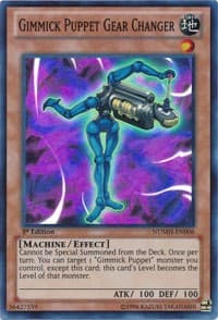 Gimmick Puppet Gear Changer - Number Hunters - YuGiOh card