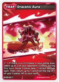 Draconic Aura - Arena of Glory - CookieRun: Braverse TCG card