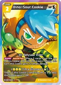Dino-Sour Cookie - Arena of Glory - CookieRun: Braverse TCG card