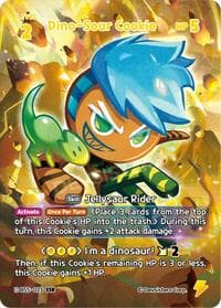 Dino-Sour Cookie (SSR) - Arena of Glory - CookieRun: Braverse TCG card