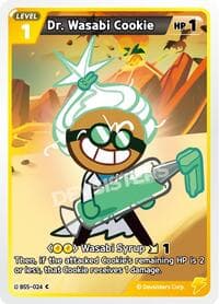 Dr. Wasabi Cookie (024) - Arena of Glory - CookieRun: Braverse TCG card
