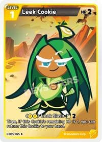 Leek Cookie (025) - Arena of Glory - CookieRun: Braverse TCG card