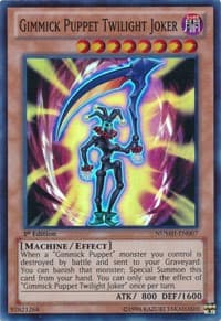 Gimmick Puppet Twilight Joker - Number Hunters - YuGiOh card