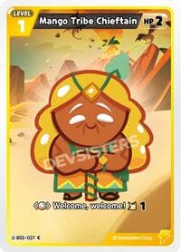 Mango Tribe Chieftain - Arena of Glory - CookieRun: Braverse TCG card