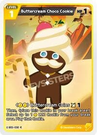 Buttercream Choco Cookie (030) - Arena of Glory - CookieRun: Braverse TCG card