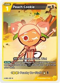 Peach Cookie - Arena of Glory - CookieRun: Braverse TCG card
