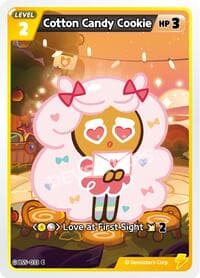 Cotton Candy Cookie (033) - Arena of Glory - CookieRun: Braverse TCG card