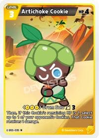 Artichoke Cookie - Arena of Glory - CookieRun: Braverse TCG card