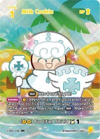 Milk Cookie (036) (SEC) - Arena of Glory - CookieRun: Braverse TCG card