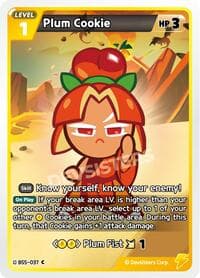 Plum Cookie - Arena of Glory - CookieRun: Braverse TCG card