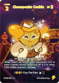 Cheesecake Cookie (SEC) - Arena of Glory - CookieRun: Braverse TCG card