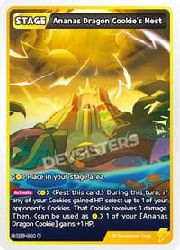 Ananas Dragon Cookie's Nest - Arena of Glory - CookieRun: Braverse TCG card