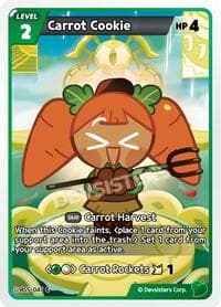 Carrot Cookie - Arena of Glory - CookieRun: Braverse TCG card