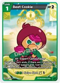 Beet Cookie - Arena of Glory - CookieRun: Braverse TCG card