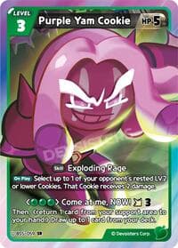 Purple Yam Cookie (059) - Arena of Glory - CookieRun: Braverse TCG card