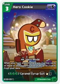 Hero Cookie - Arena of Glory - CookieRun: Braverse TCG card