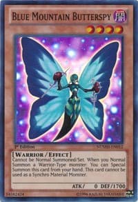 Blue Mountain Butterspy - Number Hunters - YuGiOh card