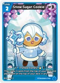 Snow Sugar Cookie - Arena of Glory - CookieRun: Braverse TCG card