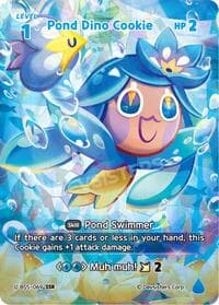 Pond Dino Cookie (SSR) - Arena of Glory - CookieRun: Braverse TCG card