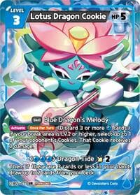 Lotus Dragon Cookie - Arena of Glory - CookieRun: Braverse TCG card