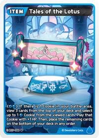 Tales of the Lotus - Arena of Glory - CookieRun: Braverse TCG card