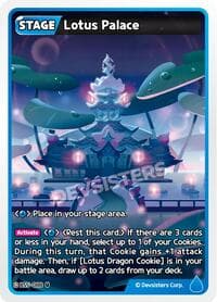 Lotus Palace - Arena of Glory - CookieRun: Braverse TCG card