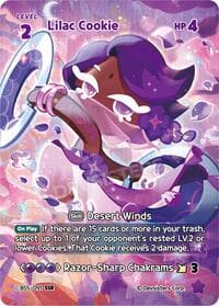 Lilac Cookie (SSR) - Arena of Glory - CookieRun: Braverse TCG card